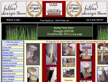 Tablet Screenshot of felinedesign.net